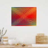 デジタルOp-art - Toreador dance ポスター (キッチン)