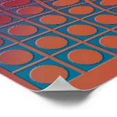 デジタルOp-art - Toreador dance ポスター (角)