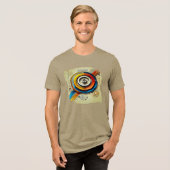 デジタルTShit – 電動旋回 トライブレンドTシャツ (正面全面)