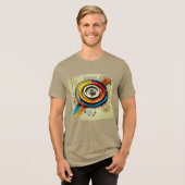 デジタルTShit – 電動旋回 トライブレンドＴシャツ (正面全面)