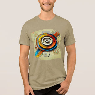 デジタルTShit – 電動旋回 トライブレンドTシャツ