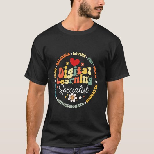 デジタ学ルの専門技術サポートティー Tシャツ (正面)