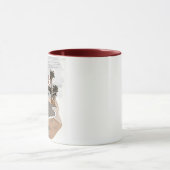 デジタ絵を描ルの水色 マグカップ (中央)