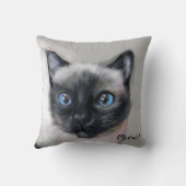 デジタ絵を描ルネコ。ニャー！ クッション (裏面)