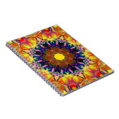 デジタ絵画ルの美しい抽象芸術カラフルバックアップ ノートブック (右側)