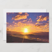 デジタ絵画ルの – 桟橋の上の驚くべき日の出 (正面)