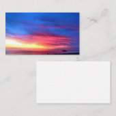 デジタ絵画ルズ – ビューティフルサンセットウィズウェストピア コーリングカード (正面/裏面)