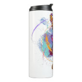 デジタ色彩の鮮やかルギターデザイン タンブラー (回転左)