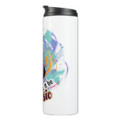 デジタ色彩の鮮やかルギターデザイン タンブラー (回転右)