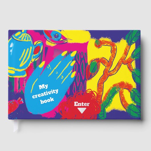 デジタ芸術的ルコンテンポラリー絵を描のデジタル ゲストブック (正面)