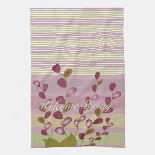 デジモダンタルフローラ キッチンタオル (縦)