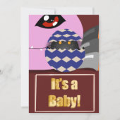 デジモンベイビーシャワーカード サンキューカード (正面)