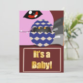 デジモンベイビーシャワーカード サンキューカード (スタンド正面)