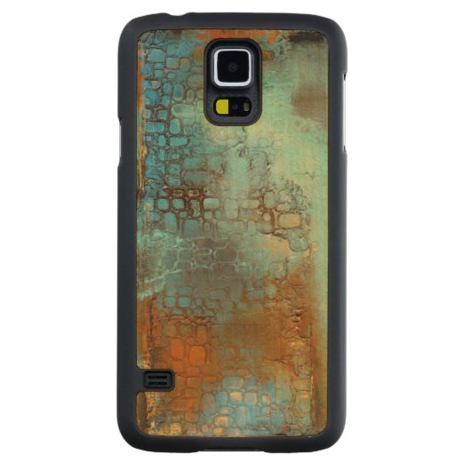 デジャブルー CarvedメープルGalaxy S5スリムケース (裏面)