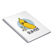 デジャプート面白いバナナダブルおならパン ノートブック (右側)