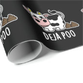 デジャポーおもしろいクウウンチプンダークBG ラッピングペーパー (ロールコーナー)