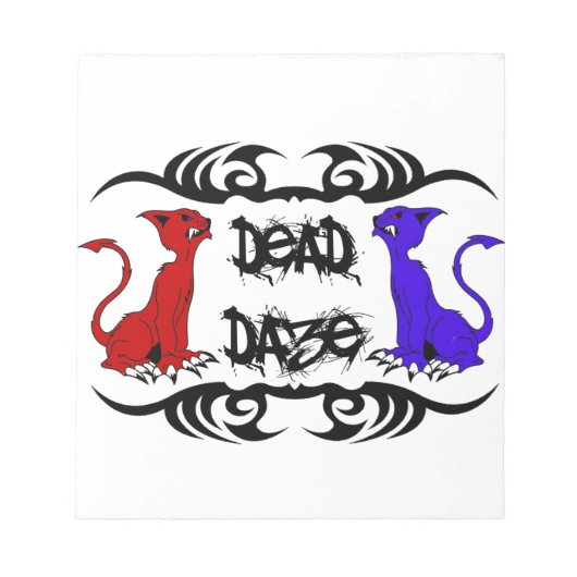 デジャヴキャット ノートパッド (正面)