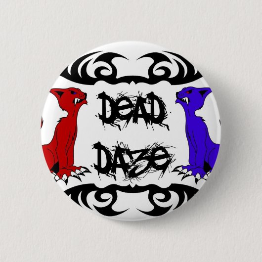 デジャヴキャット 缶バッジ (正面)