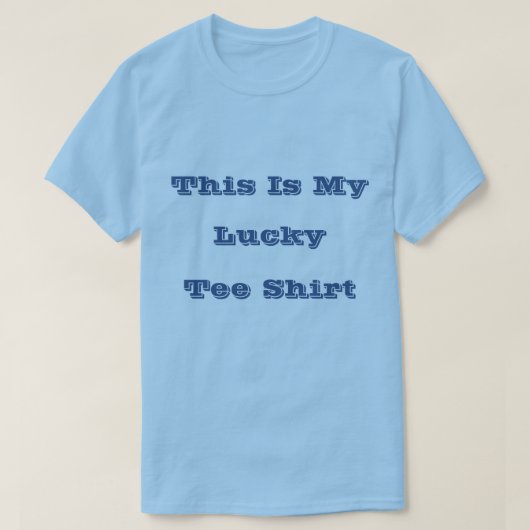 デジャヴュブルー春シーズン無地のカラー Tシャツ (デザイン正面)