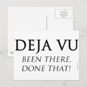 デジャヴ ポストカード (正面/裏面)