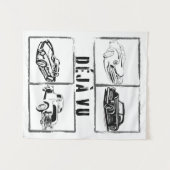 デジャヴ.w タペストリー (正面(横))