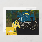 デジュネールシュルエルベ ポストカード (正面/裏面)