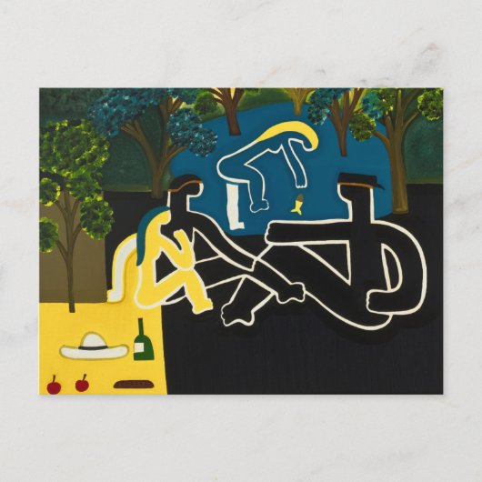 デジュネールシュルエルベ ポストカード (正面)