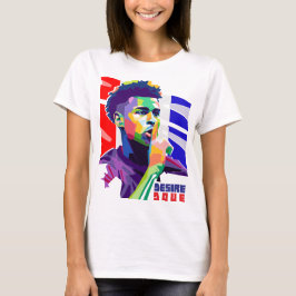 デジレ・ドゥエ WPAP ポートレート Tシャツ