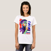 デジレ・ドゥエ WPAP ポートレート  Tシャツ (正面フル)