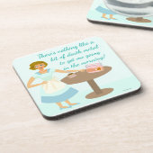 デスおもしろいメタルヴィンテージアートハウスワイア コースター (左側)