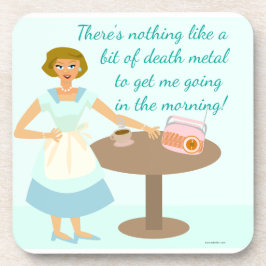 デスおもしろいメタルヴィンテージアートハウスワイア コースター