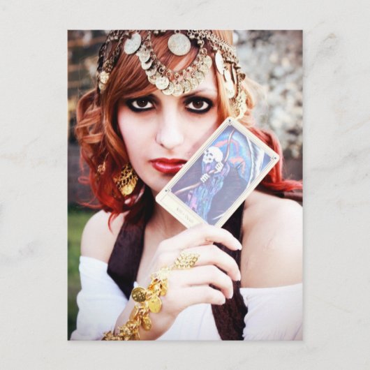 デスの恋人の詩はがき ポストカード (正面)