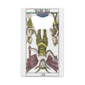 デスアンドザデビルタロットカード クレジットカード栓抜き (裏面)