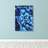 デスアンドタックスAcrylic Airbrushオンキャンバス キャンバスプリント (インサイチュ (ウッドフロア))