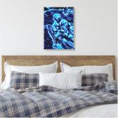 デスアンドタックスAcrylic Airbrushオンキャンバス キャンバスプリント (インサイチュ (寝室))