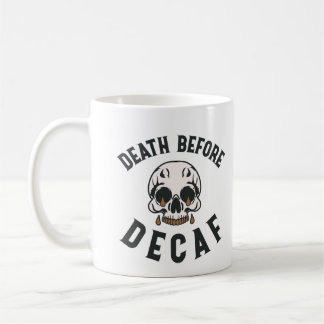 デスウィザデカフスカル – コーヒー愛好家 コーヒーマグカップ
