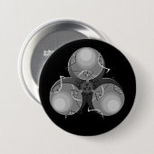 デスウイルス生物学的災害［有害物質］ 缶バッジ (正面&裏面)