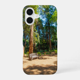 デスカンスの庭園の静かな歩道 iPhone 16ケース