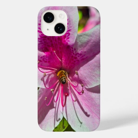 デスカーソガーデンズの美しいピンクのツツツジの花 Case-Mate iPhoneケース (裏面)