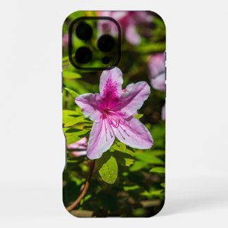 デスカーソガーデンズの美しいピンクのツツツジの花 iPhone 16 PRO MAXケース