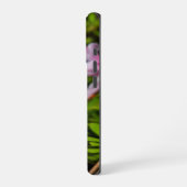 デスカーソガーデンズの美しいピンクのツツツジの花 iPhoneケース (左側面)