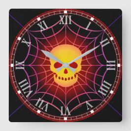 デスキャッチャー角壁時計 スクエア壁時計