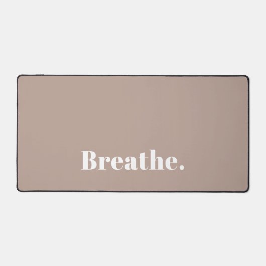 デスクおもしろいマットオフィスのユーモアが呼吸 デスクマット (正面)