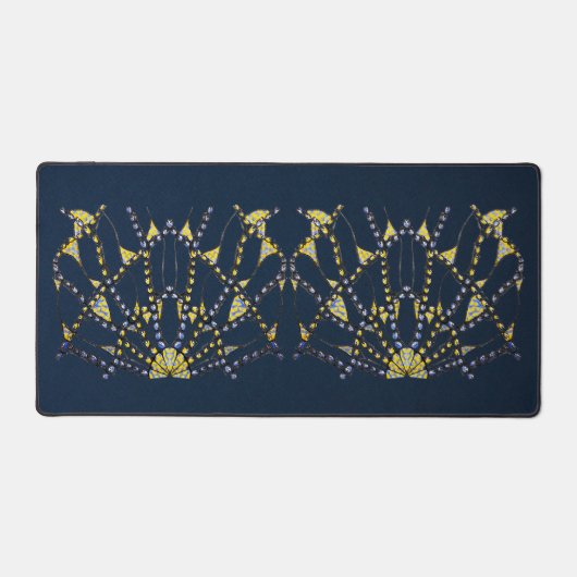 デスクお洒落マット（ドードル – 手書き） デスクマット (正面)