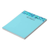 デスクからかわいいブルークレヨン先生 ノートパッド (回転)