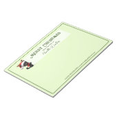 デスクからのメッセージ -  メリクリねこメモ帳 ノートパッド (アングル)