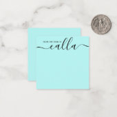 デスクからシンプルNotecardエレガント ノートカード (正面/裏面インサイチュ)