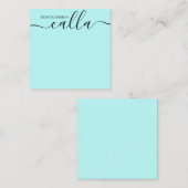 デスクからシンプルNotecardエレガント ノートカード (正面/裏面)