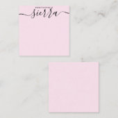 デスクからシンプルNotecardエレガント ノートカード (正面/裏面)