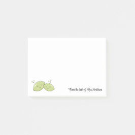 デスクからライムが生まれるかわいい ポストイット